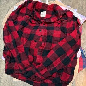 Medium American eagle flannel